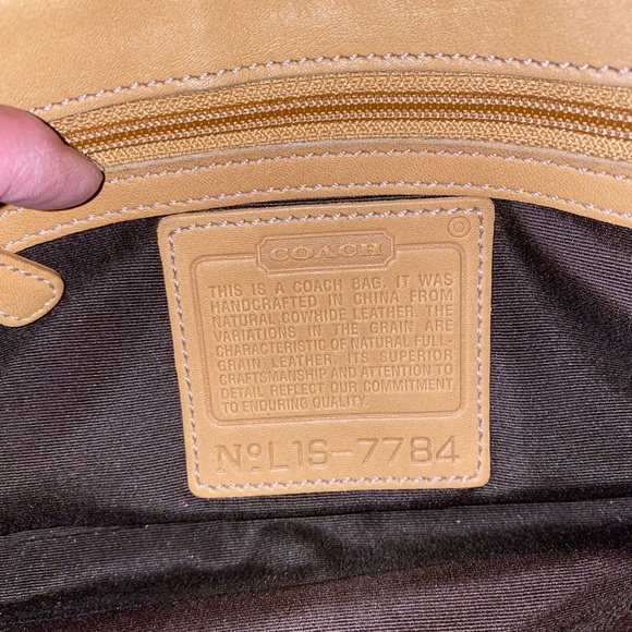 Coach Brown Leather clutch - Picture 6 of 10